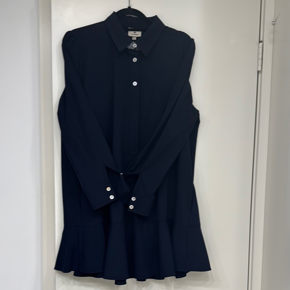 Tuckernuck Navy Crepe Callahan in XL